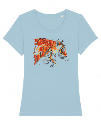 Molten Tiger  Sky Blue