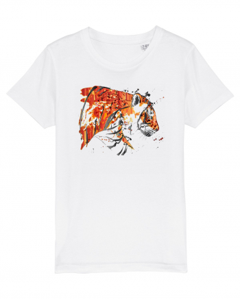 Molten Tiger  White