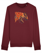 Molten Tiger  Bluză mânecă lungă Unisex Rise