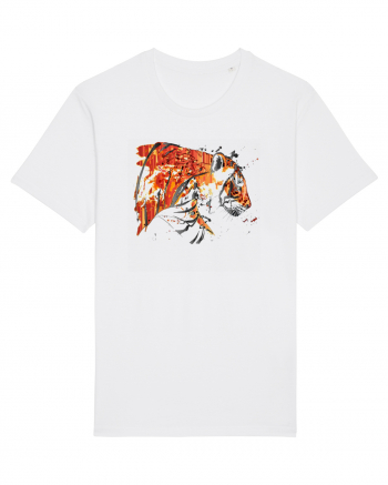 Molten Tiger  White