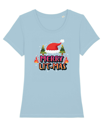 Merry Lit-Mas Sky Blue