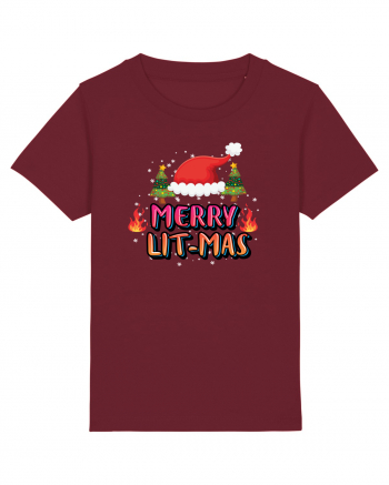 Merry Lit-Mas Burgundy