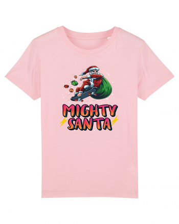 Mighty Santa Craciun Cotton Pink