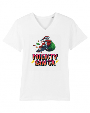 Mighty Santa Craciun White
