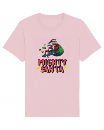 Mighty Santa Craciun Cotton Pink