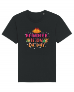 Reindeer Is On Da Way Tricou mânecă scurtă Unisex Rocker