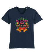 No Alarm For Christmas Tricou mânecă scurtă guler V Bărbat Presenter