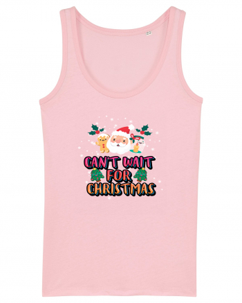 Can't Wait For Christmas Cotton Pink