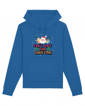 Can't Wait For Christmas Royal Blue