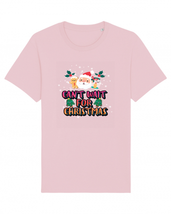 Can't Wait For Christmas Cotton Pink