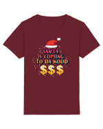 Santa Is Coming To Da Hood Tricou mânecă scurtă  Copii Mini Creator