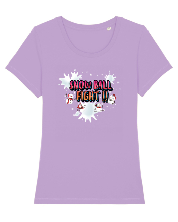 Snow Ball Fight Lavender Dawn