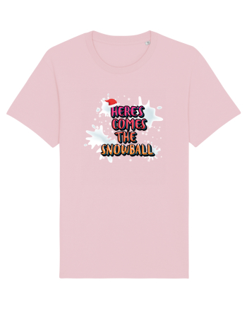 Here's Comes The Snowball Cotton Pink