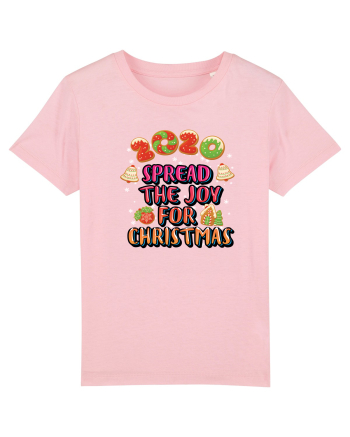 Spread The Joy For Christmas Cotton Pink