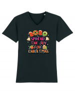 Spread The Joy For Christmas Tricou mânecă scurtă guler V Bărbat Presenter