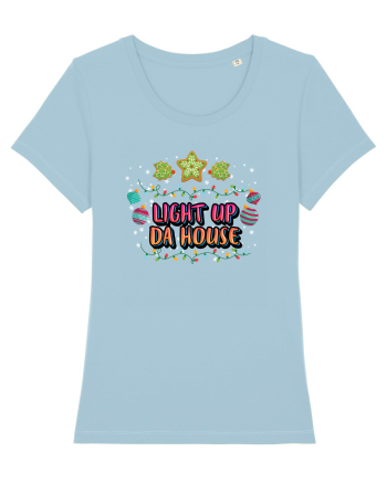 Light Up Da House Sky Blue