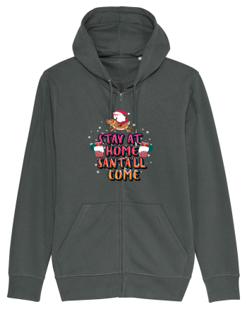 Stay At Home Santa'll Come Anthracite