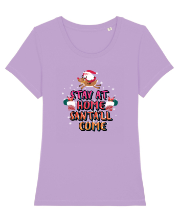 Stay At Home Santa'll Come Lavender Dawn