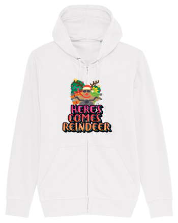 Here's Comes Reindeer White