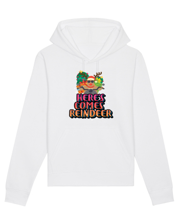 Here's Comes Reindeer White