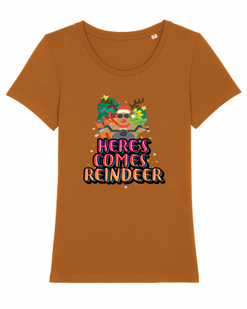 Here's Comes Reindeer Roasted Orange