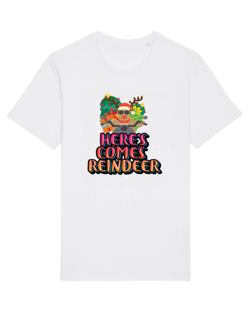Here's Comes Reindeer White
