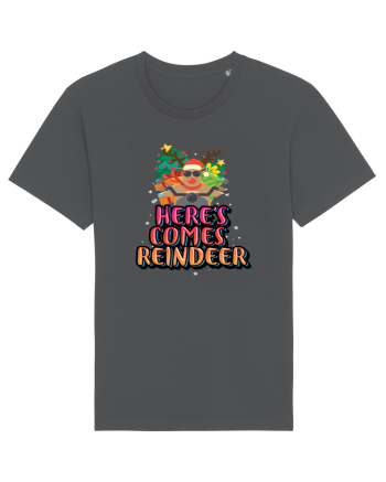 Here's Comes Reindeer Anthracite