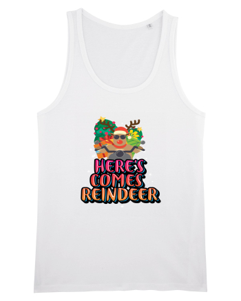 Here's Comes Reindeer White