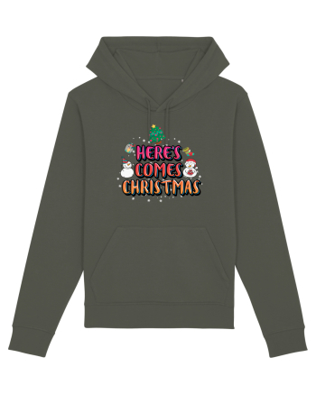Here's Comes Christmas Khaki