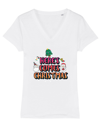 Here's Comes Christmas White