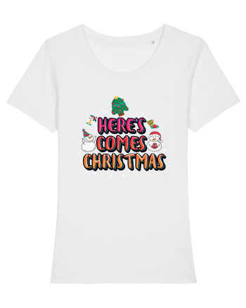 Here's Comes Christmas White