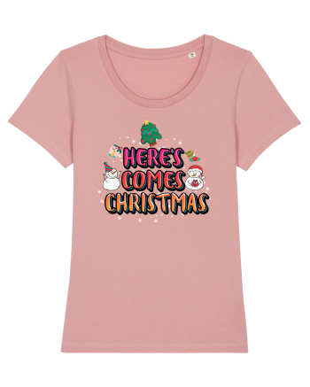 Here's Comes Christmas Canyon Pink