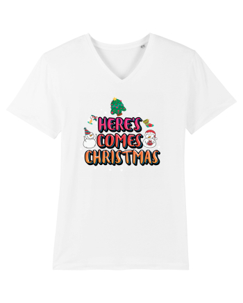 Here's Comes Christmas White
