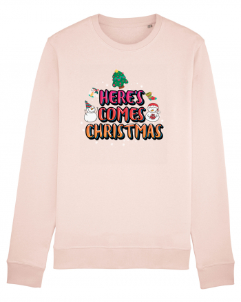 Here's Comes Christmas Candy Pink