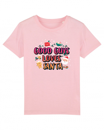 Good Guys Loves Santa Cotton Pink