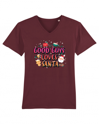 Good Guys Loves Santa Burgundy
