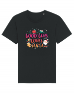 Good Guys Loves Santa Tricou mânecă scurtă Unisex Rocker