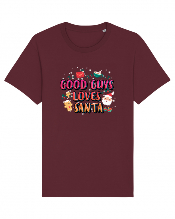 Good Guys Loves Santa Burgundy