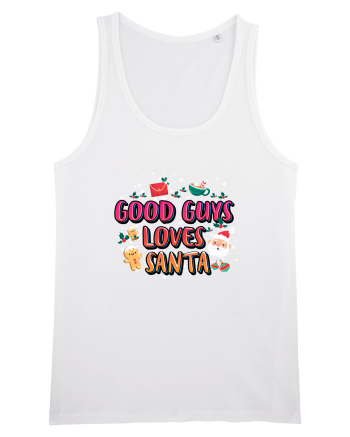 Good Guys Loves Santa White