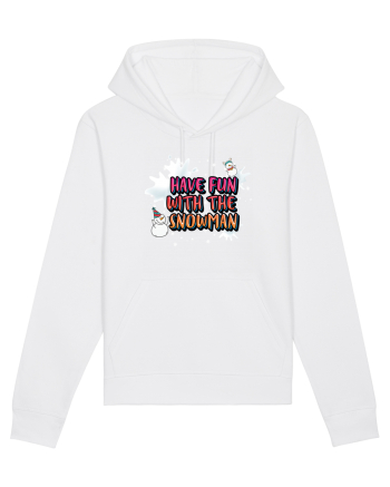 Have Fun With The Snowman White
