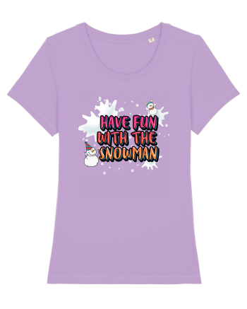 Have Fun With The Snowman Lavender Dawn