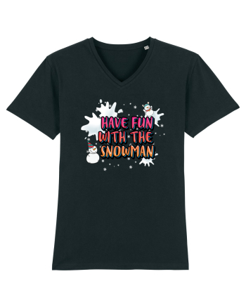 Have Fun With The Snowman Black