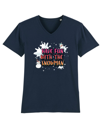 Have Fun With The Snowman French Navy