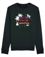 Have Fun With The Snowman Bluză mânecă lungă Unisex Rise