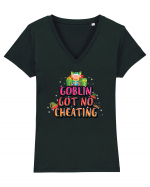 Goblin Got No Cheating Tricou mânecă scurtă guler V Damă Evoker