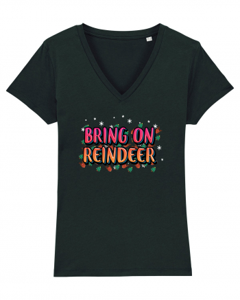 Bring On Reindeer Black