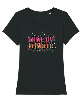 Bring On Reindeer Black