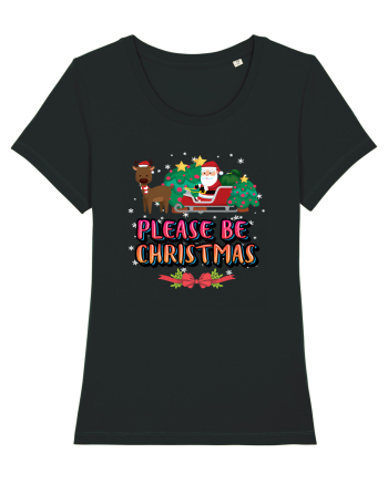 Please Be Christmas Black