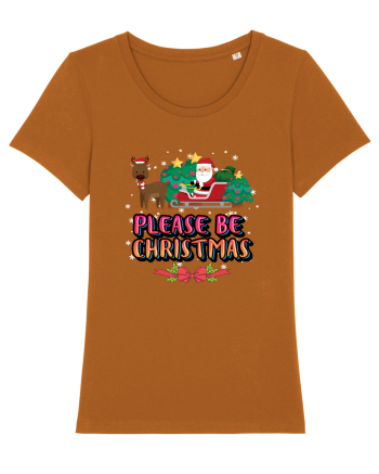 Please Be Christmas Roasted Orange