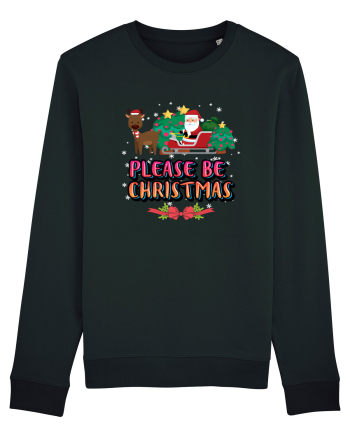 Please Be Christmas Black